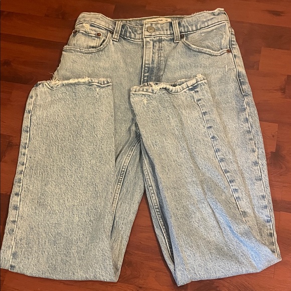 Abercrombie The 90s Straight Ultra High Rise 4R - Picture 3 of 7